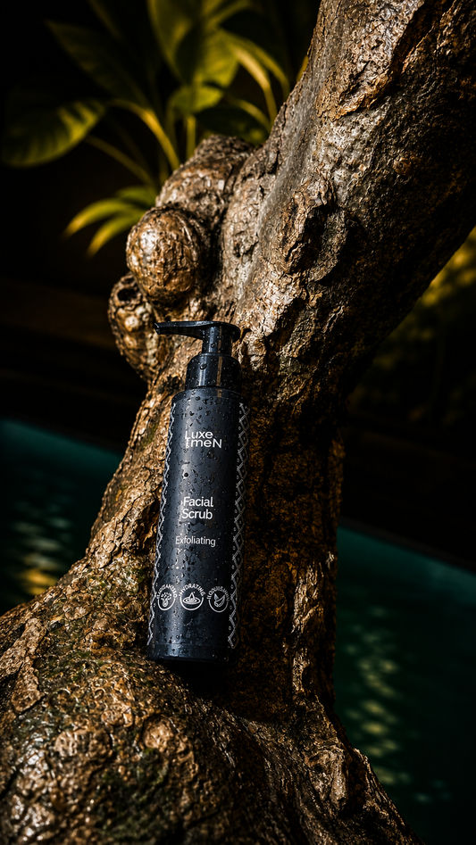 Luxe Men Facial Scrub - Скраб за лице